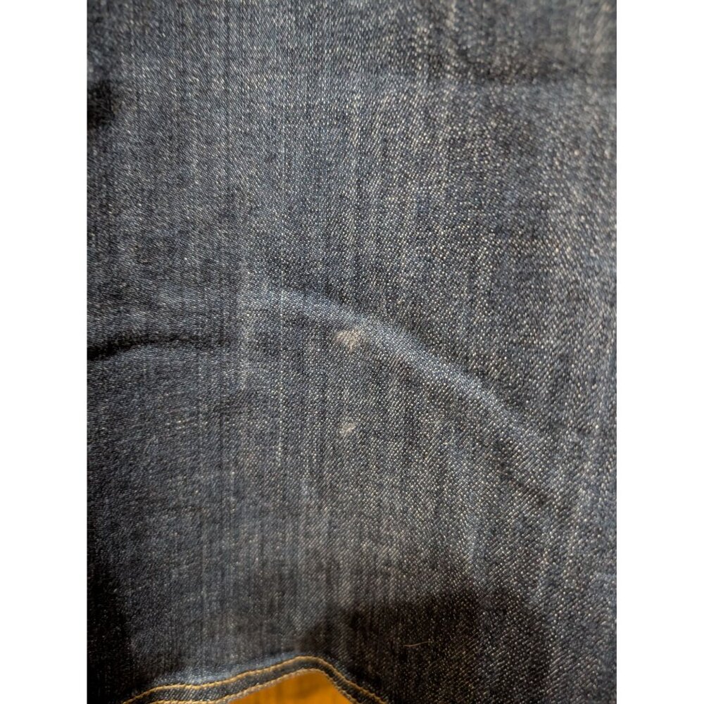 Lands End Womens Dark Wash Denim A-Line Skirt Size 12 - Picture 3 of 10